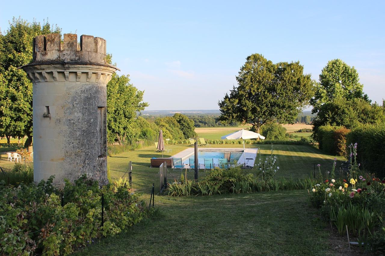Chambres D'Hotes Le Chateau De La Plante Thuré Εξωτερικό φωτογραφία